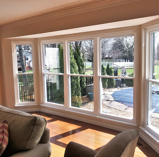 Beautiful installed windows