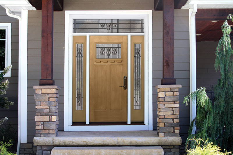 Signet entry door from the front porch.